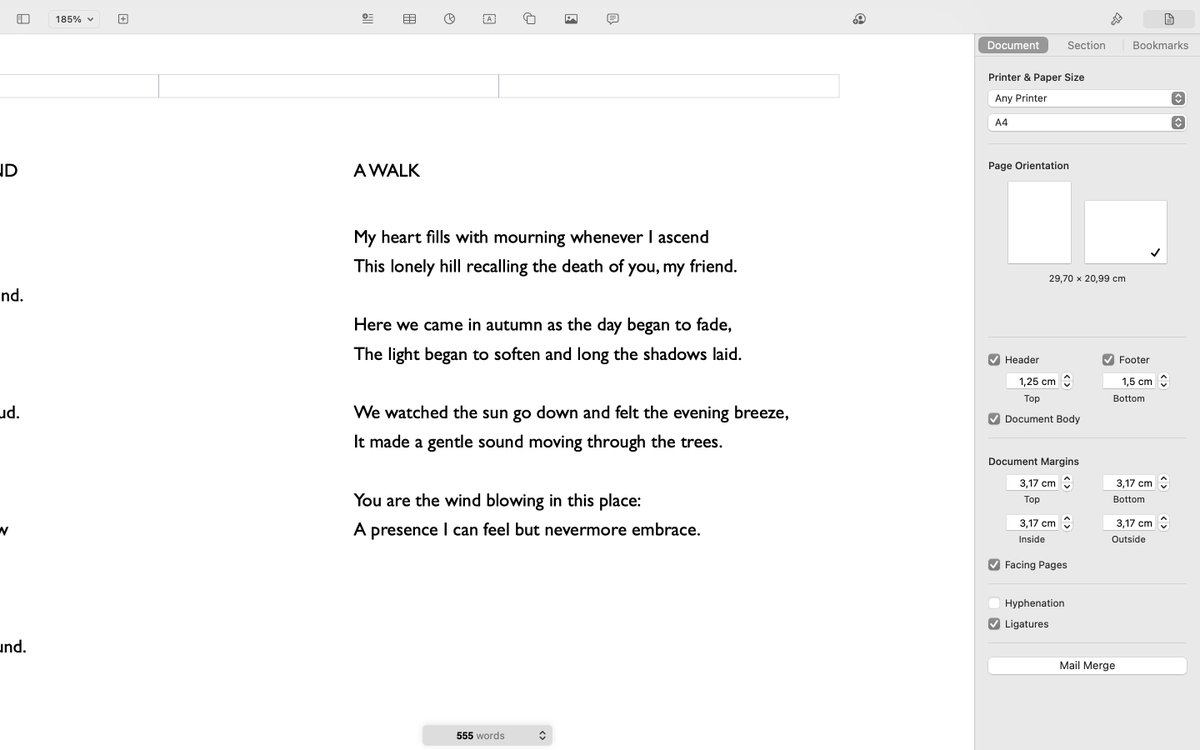 forgottenfield's tweet image. 'A Walk' is the first completed poem to be discarded from the anthology. An early composition, its pathos is lost in lacklustre lines. Moreover, I could never forgive myself for fabricating a landscape for the sake of rhyme (the hill depicted is treeless)!