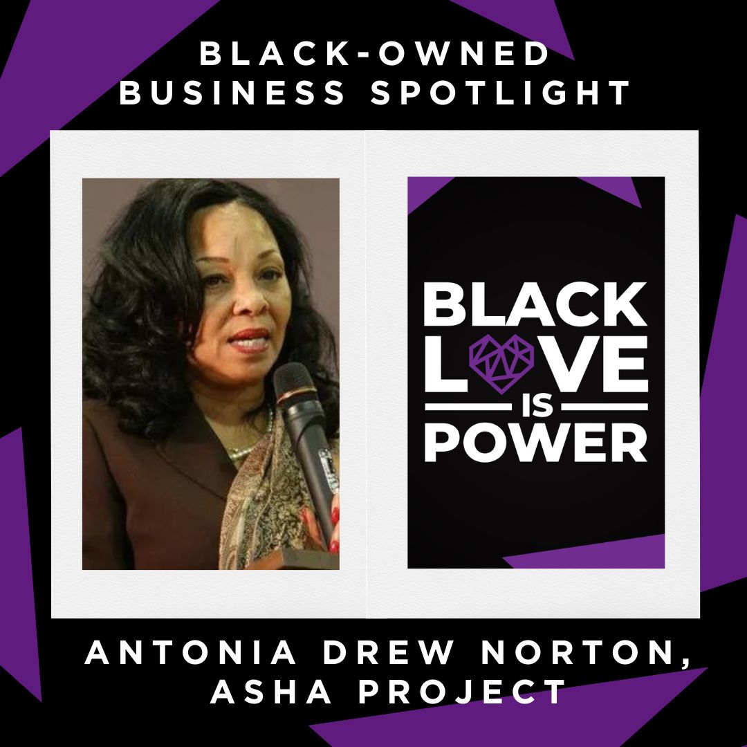 Here's another #BlackOwnedBusiness spotlight! We've worked with the Asha Project on several campaigns to support domestic violence survivors. It's the only WI agency that works directly with Black community members using culturally responsive resources. ashafamilyservices.org.