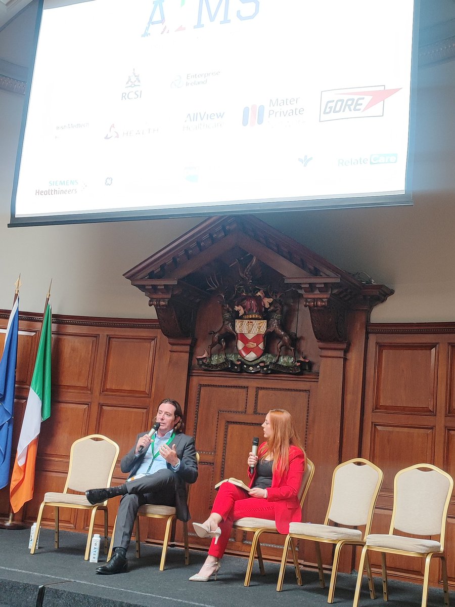 Fireside with Máire Treasa Ní Cheallaigh and Ronan Ryan, Founder and President of IEX, Chair of Goal USA. 

#AIMSSummit2023 #RCSI