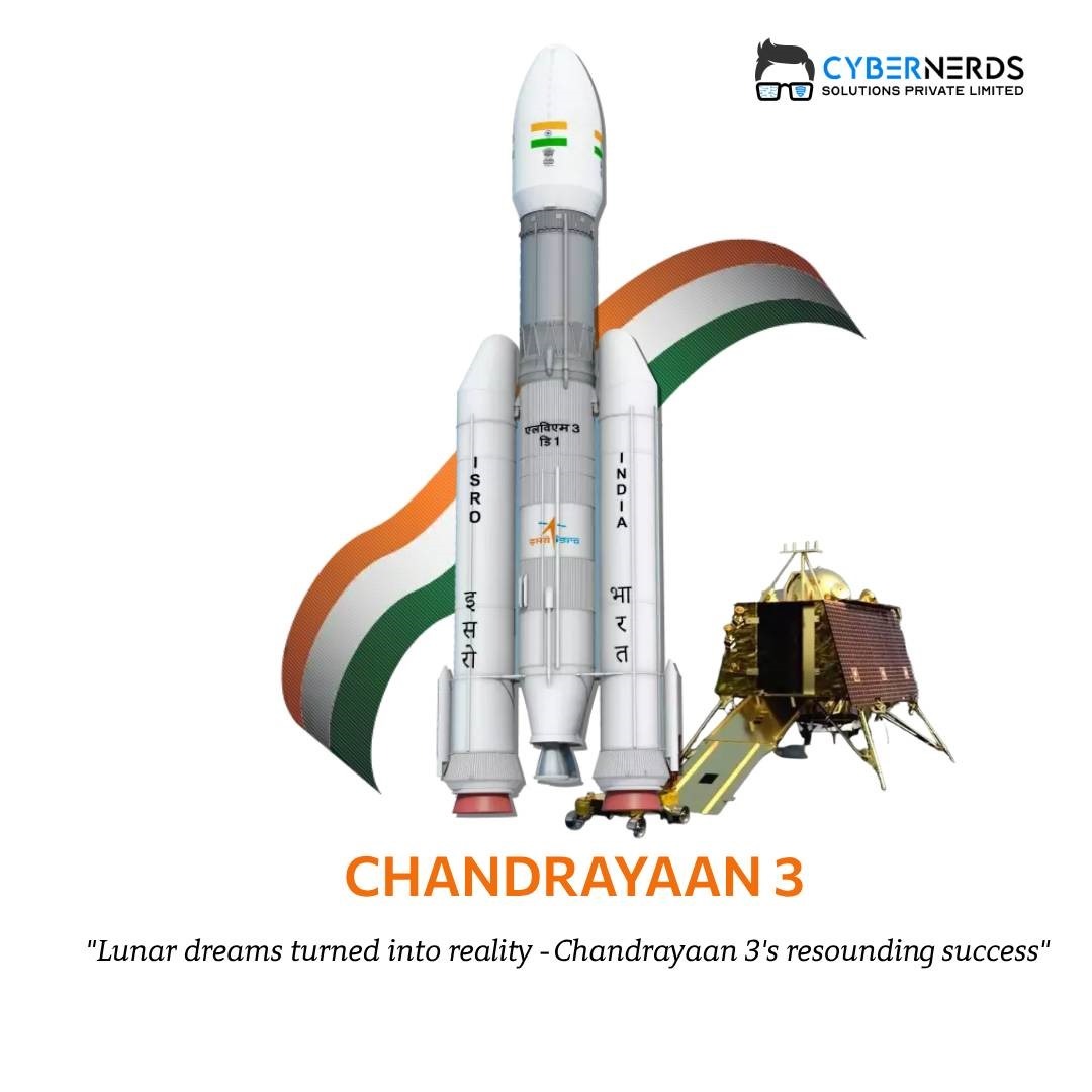 CYBERNERDS_IN's tweet photo. Congratulations ISRO for the launch of #Chandrayaan3 

#ISRO https://t.co/RokwNUt0IH