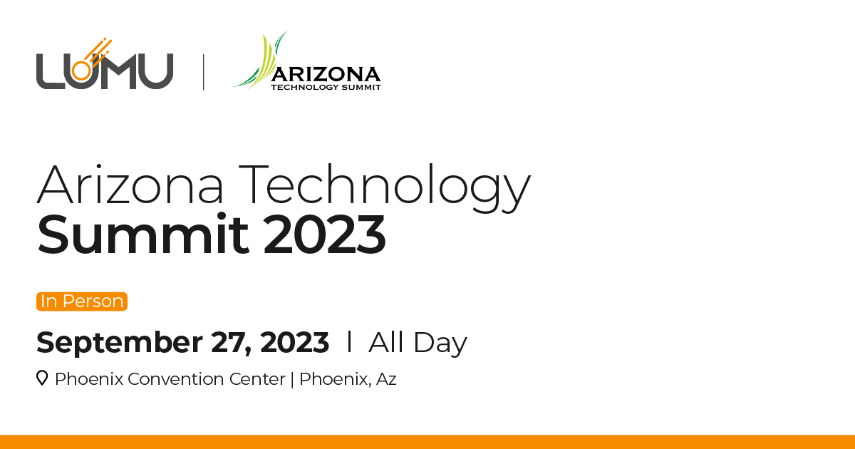 lumutech's tweet photo. Meet with the Lumu team on Sept 27th, 2023, at the 14th Annual Arizona Technology Summit to experience Lumu's innovative approach to #cybersecurity. #ATS23
See you there >> https://t.co/BFde2XaHkl https://t.co/55w86pEhzM