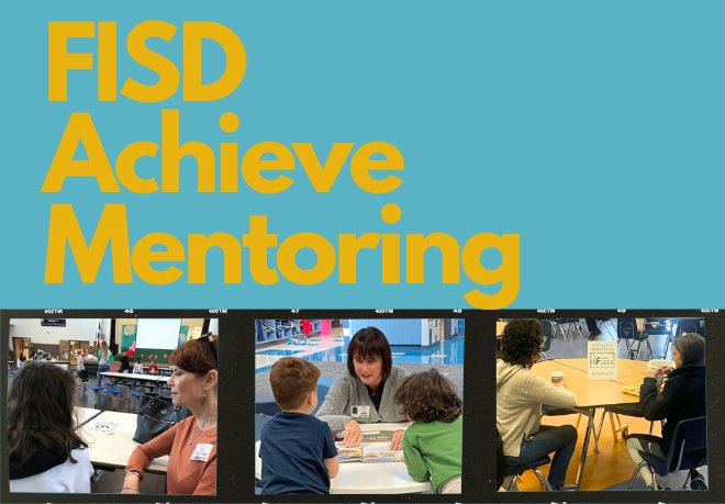 FISD Achieve Mentoring is ready to make another positive impact this year! Join us at our special kickoff event and mentor training on 8/29 and learn how you can help our students reach their potential and build a brighter future for Frisco ISD! Details: ow.ly/1kaj50PCB4O
