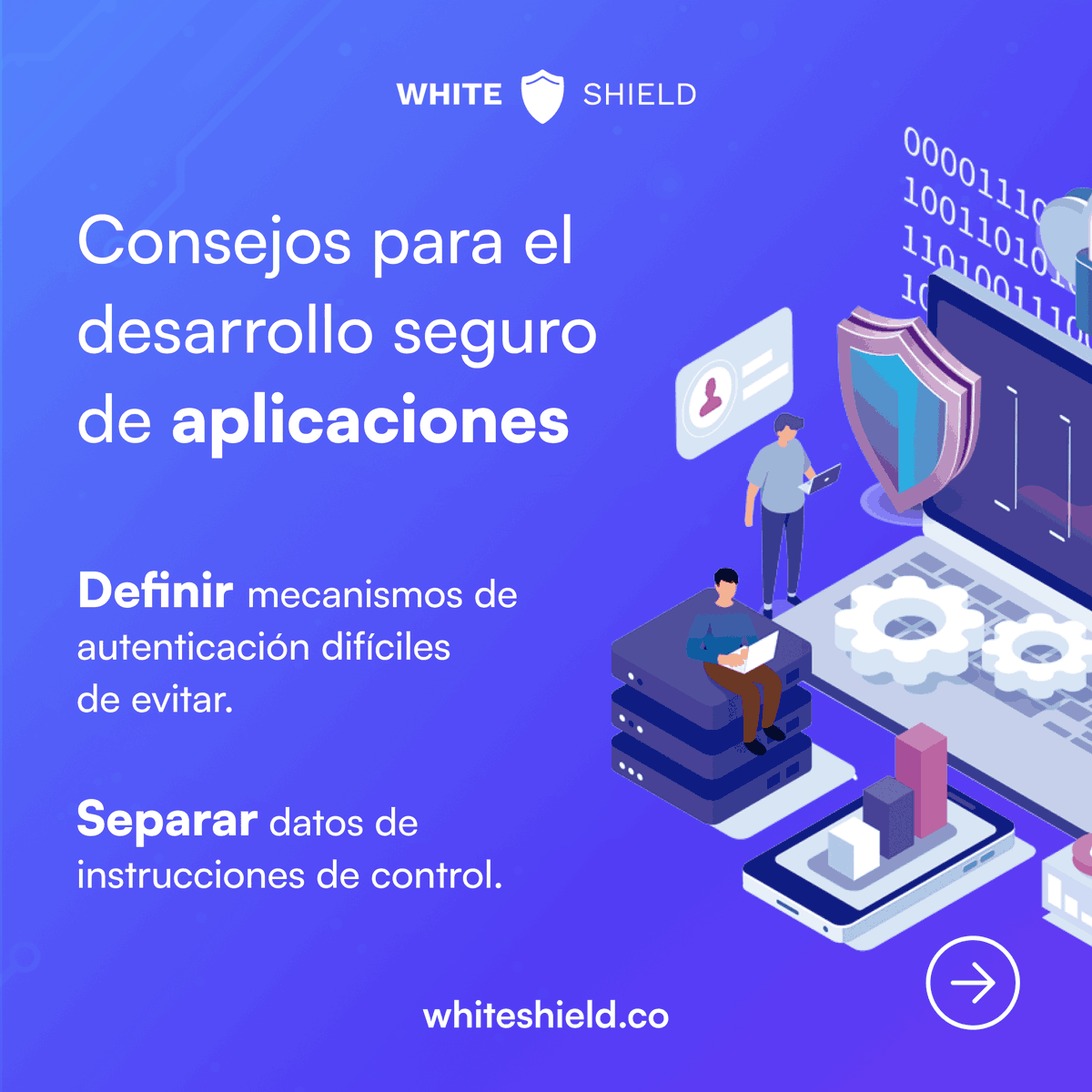 _WhiteShield's tweet photo. El servicio de seguridad en tus aplicaciones permite que detectemos fallos y amenazas en su funcionamiento 💪

Garantizamos que tus aplicaciones sean cada vez más potentes y seguras 👉 https://t.co/hbpXu1CH7X https://t.co/4XIXMGz5hD