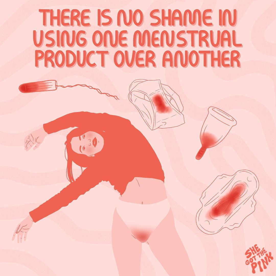 ppadvocatesia's tweet photo. When it comes to menstruation products, there is no right or wrong answer. Choose the product(s) that works best for your body!

For more info on available options, visit https://t.co/5ljzCfLWn3

🎨: @shegotthepink https://t.co/YAhTKG2V3d
