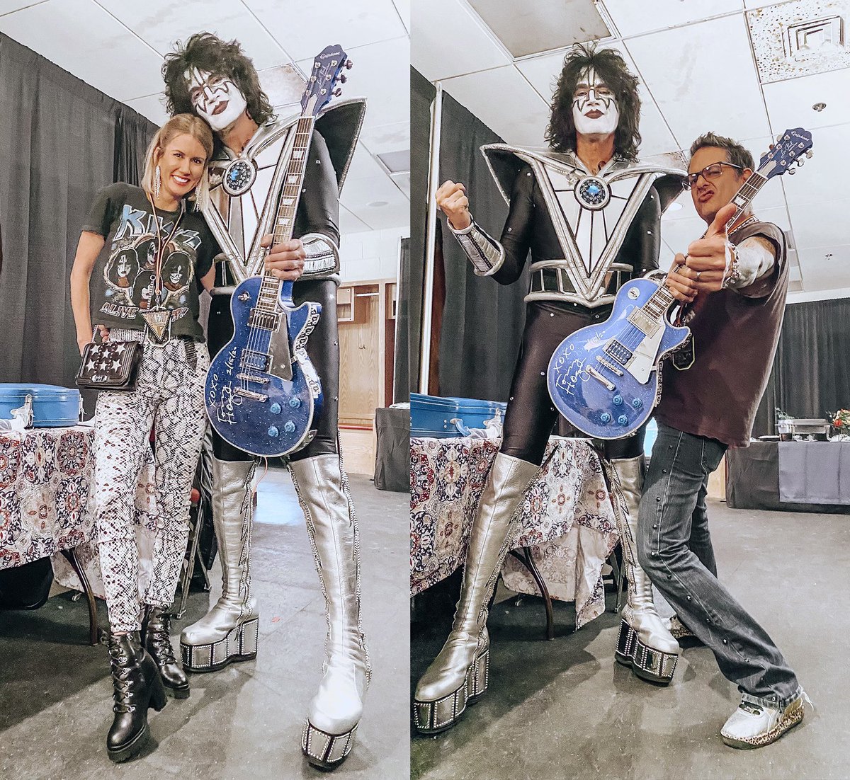 These are always a blast.. come meet me backstage and I’ll present you with your very own stage-played TT guitar autographed just the way you like, still available for the final shows! tommythayerguitar.com