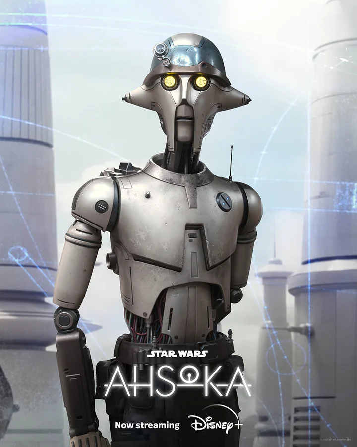 Nieuwe Star Wars Ahsoka karakterposters op Disney Plus België