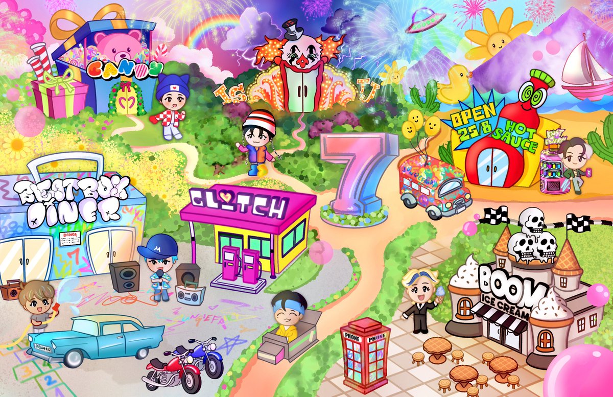 ♡ 7Dream Town ♡
#LikeWe7ustMet7DREAM
#칠드림_마치_영원할사랑을_하는것같아