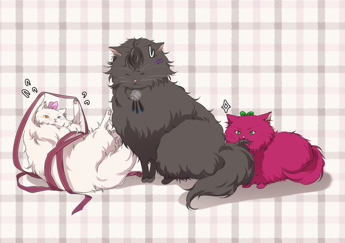 _higanbanax's tweet photo. Kittyrenade 🐱🐱🐱

#LASTrenade #53renade #derem_art #nagisa_arciart #artvanluna https://t.co/l5yjcOTwuJ