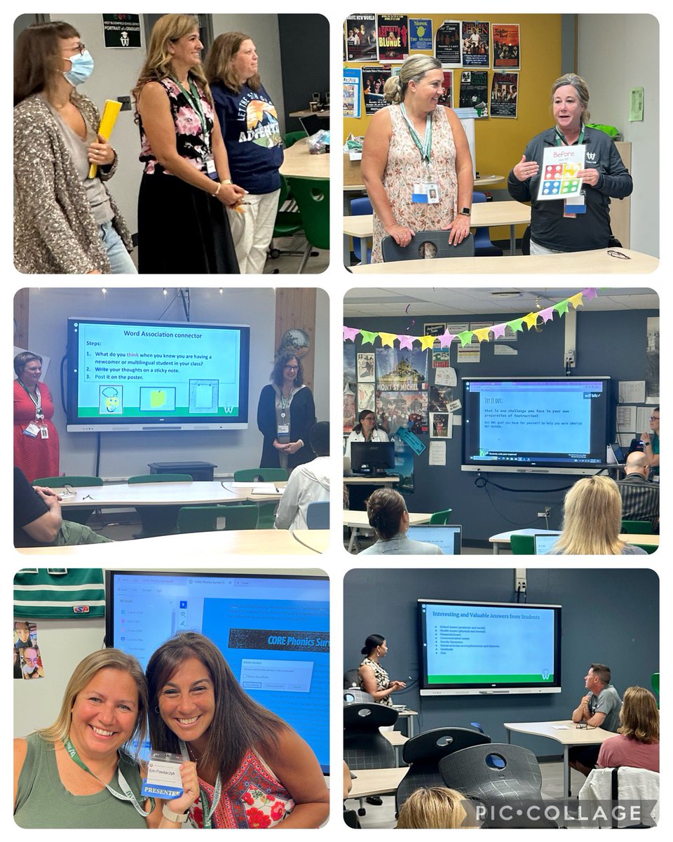Opening Day in WBSD <a href="/wbloomfieldschl/">wbloomfieldschl⚓️</a> had so many awesome teacher-led PD sessions to choose from👏🏼 #TheBestPDisinWB It’s going to be a great year!