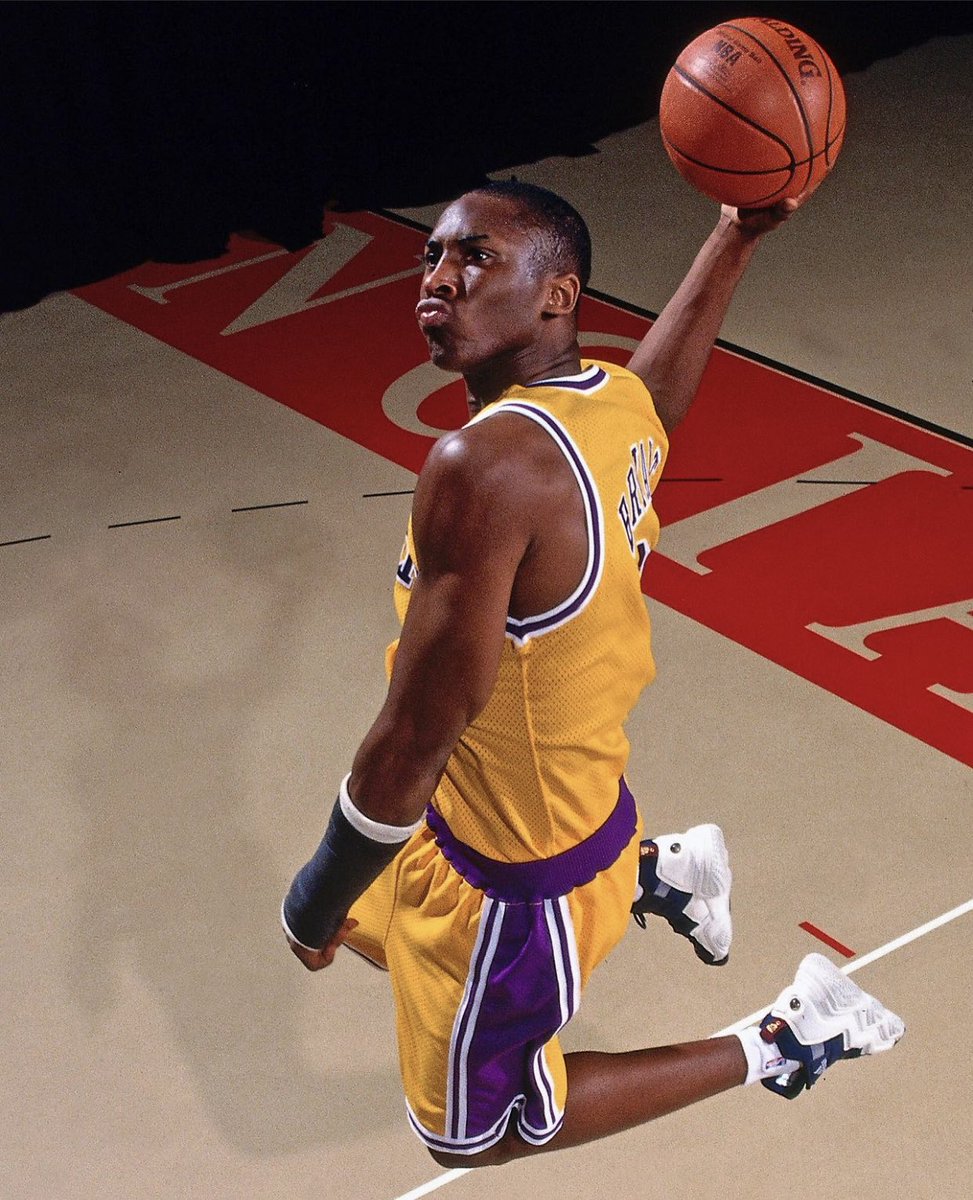 JustFreshKicks's tweet photo. Happy Mamba Day 💛💜 https://t.co/upYKAa8u7g