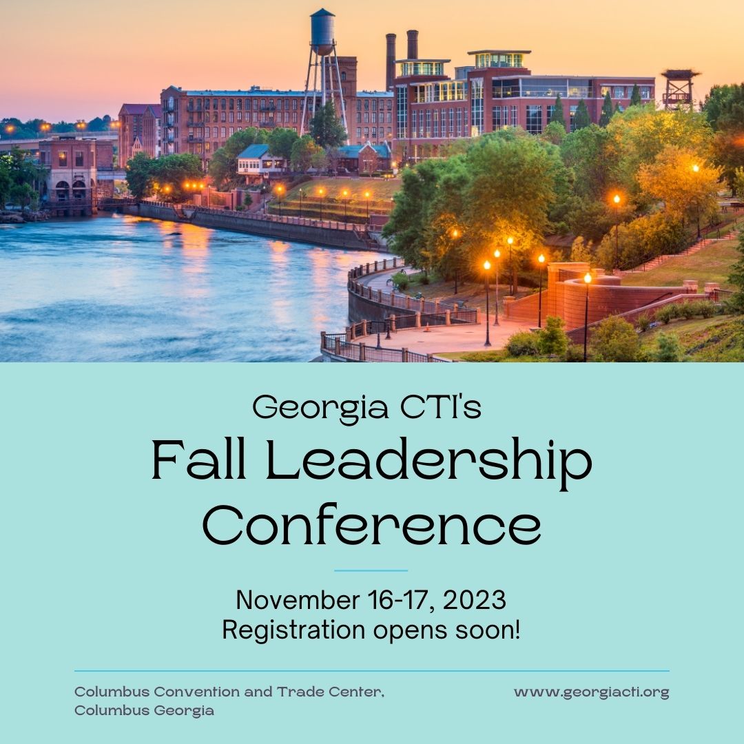 georgia_cti's tweet photo. Save the date! Registration opens soon for the Fall Leadership Conference in Columbus, Georgia!  We can't wait to see you there! https://t.co/uhUtCvagJp