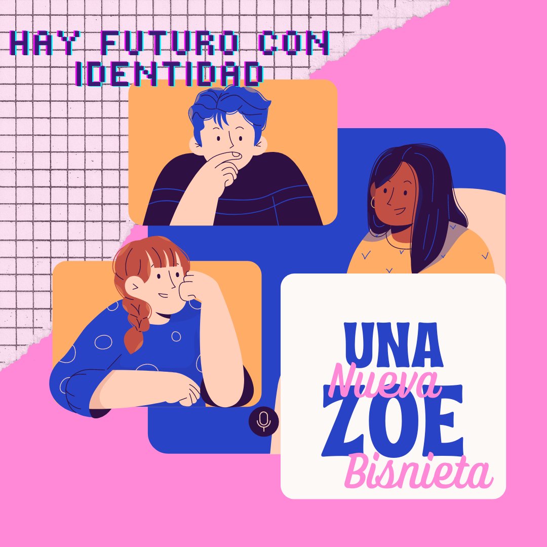 Manuel Barrientos (@mbarrientos77) on Twitter photo "Una nueva Zoe, bisnieta" es un radioteatro de ficción que hicimos desde la cooperativa Huvaití para contribuir a la lucha de <a href="/abuelasdifusion/">Abuelas de Plaza de Mayo</a>.
Ambientada en un futuro cercano, está protagonizada por una bisnieta que inicia el proceso de búsqueda de su verdadera identidad. "Una nueva Zoe, bisnieta" es un radioteatro de ficción que hicimos desde la cooperativa Huvaití para contribuir a la lucha de <a href="/abuelasdifusion/">Abuelas de Plaza de Mayo</a>.
Ambientada en un futuro cercano, está protagonizada por una bisnieta que inicia el proceso de búsqueda de su verdadera identidad.