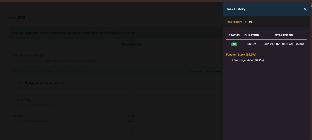 lowcodeapps_'s tweet image. A few months back I successfully synchronized 5 @Webflow #CMS lists with #Xano data - which is updated with a background task every 24 hours - #automatically