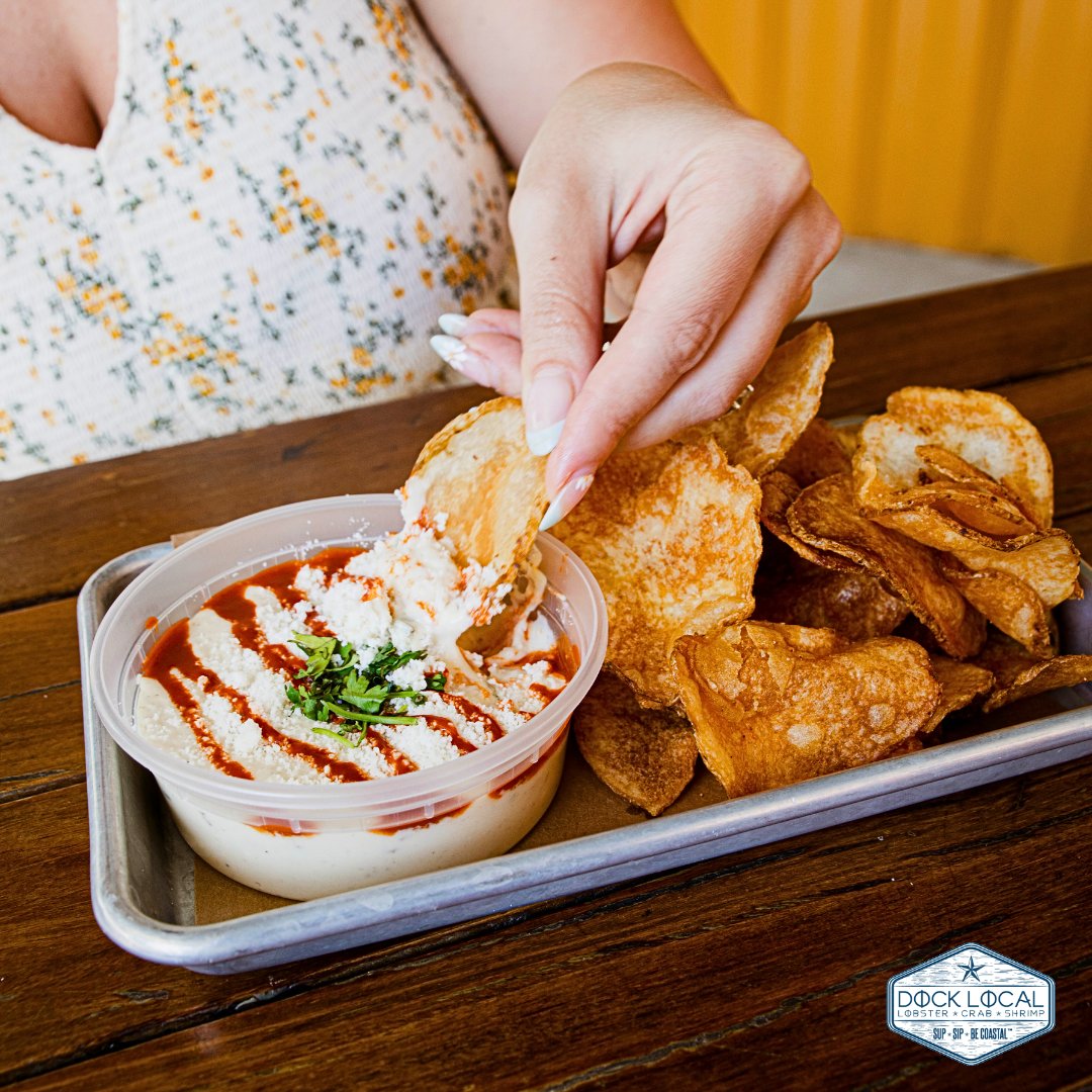 DockLocalco's tweet photo. Start your meal with our delicious appetizer, Hot Crab Queso, served with house chips.🦀 A starter that's hard to resist!

See full menu here:
https://t.co/xSRNaOYT3D

#DockLocal #DockLocalNashville #NashvilleTN #DockLocalTexas #seafood #coastalflair #DineNashville #NashvilleEats https://t.co/UEehrpnofM