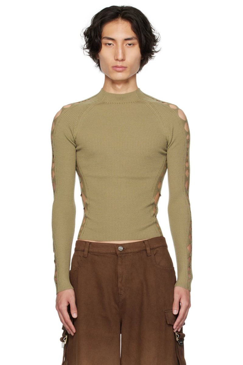 nct_outfit's tweet photo. #NCTOUTFIT
Baggy Jeans Teaser 

Ten in DION LEE Khaki Snake Diamond Sweater

#TEN #텐 #NCT_GoldenAge https://t.co/Gwvpzulwni