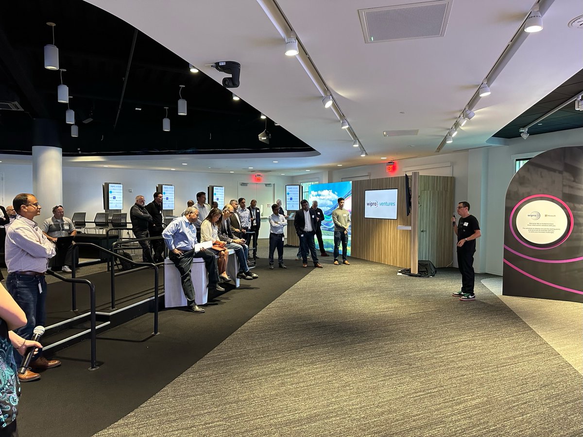 v_function's tweet image. Our team had a great time in Mountain View at @Wipro Venture's Showcase last week. Check out a few pictures from the event.
#vfunction