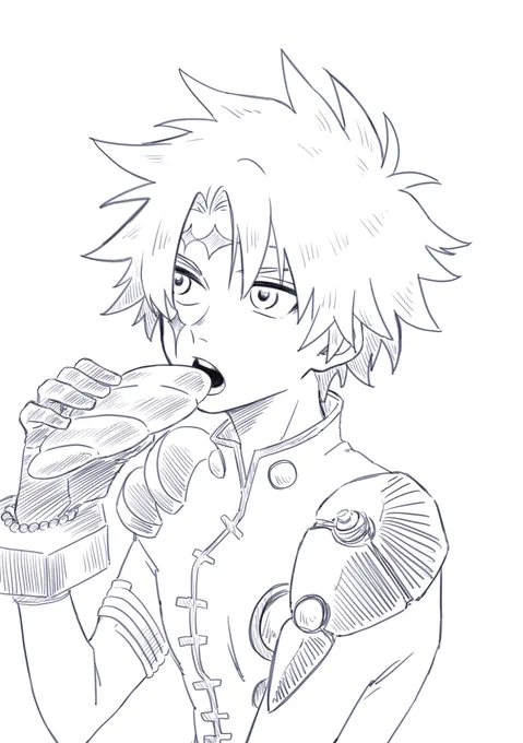 レジェ誕だからセネセネ描いた!!