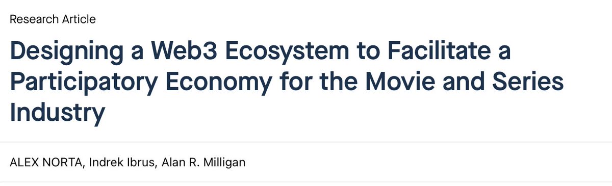 ScreenME (@screenme_net) on Twitter photo Did you know that our keynote speaker Alan R. Milligan, <a href="/right2rebel_/">White Rabbit</a> also co-authored a paper with @TallinnUni 's @IndrekIbrus and Alex Norta? You can find it here: researchsquare.com/article/rs-284… Did you know that our keynote speaker Alan R. Milligan, <a href="/right2rebel_/">White Rabbit</a> also co-authored a paper with @TallinnUni 's @IndrekIbrus and Alex Norta? You can find it here: researchsquare.com/article/rs-284…