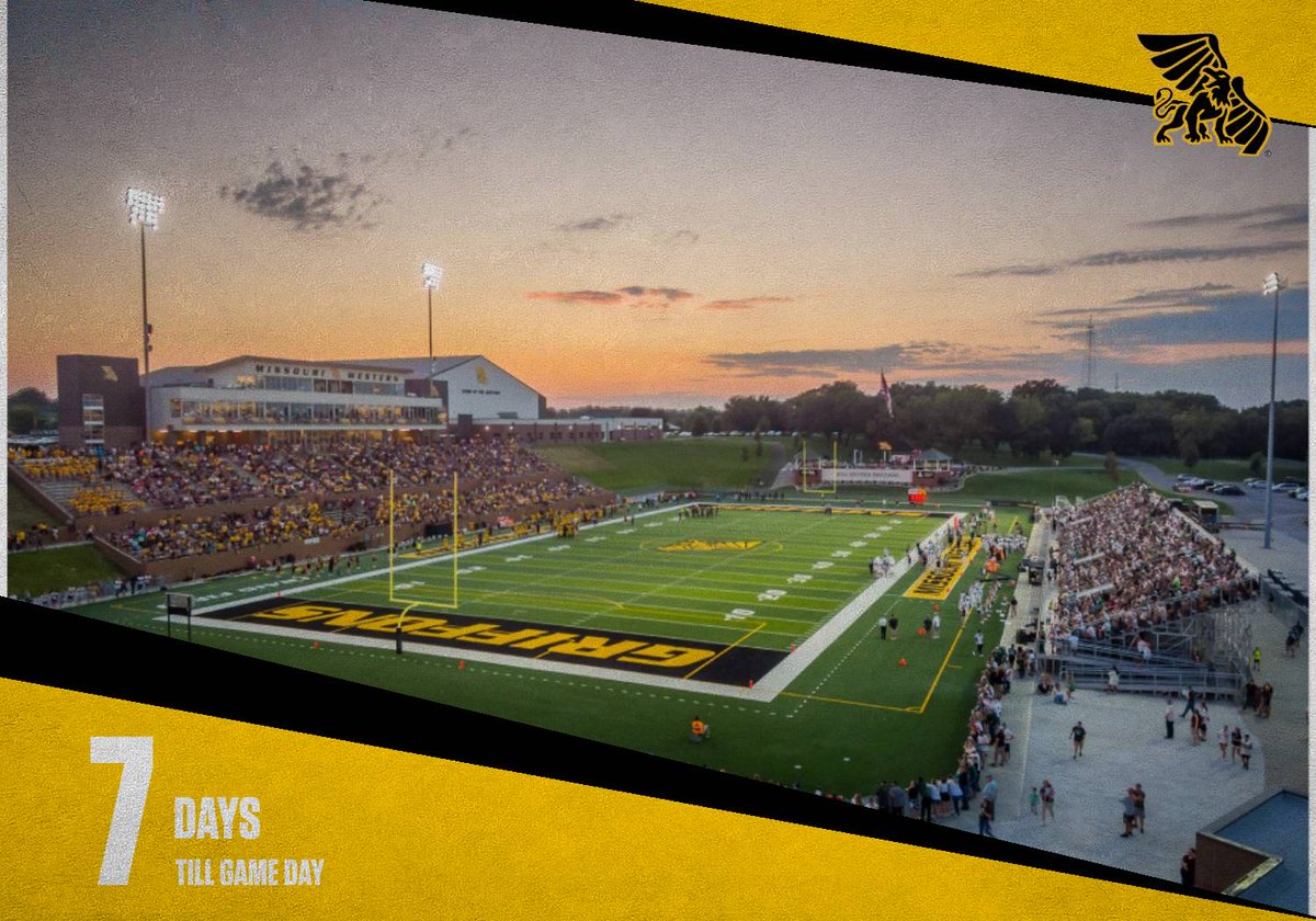 OFFICIALLY 1 WEEK TILL KICKOFF IN SPRATT STADIUM‼️
#OurCity🦅🦁 #A10Mentality