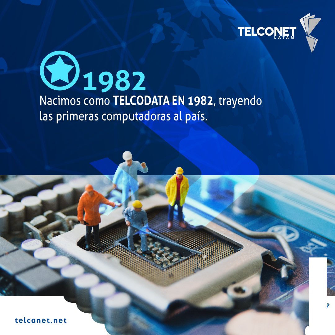 TelconetLatam's tweet photo. Cumplimos 28 años siendo la empresa tecnológica que conecta al país con el mundo, y ahora queremos conectar a tu empresa con una gran red de posibilidades e innovación.
 ¡Porque el momento de evolucionar es ahora!
#TelconetLatam #ElMomentoDeEvolucionarEsAhora #28AñosTelconetLatam https://t.co/b3jXS7aubO
