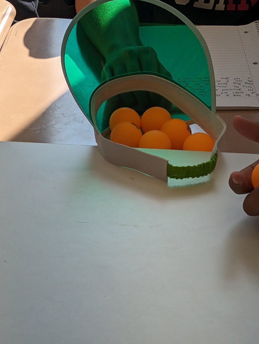 When it's too hot to use the gym you have the kids create the games. Bubblegum Bounce and Hat Attack