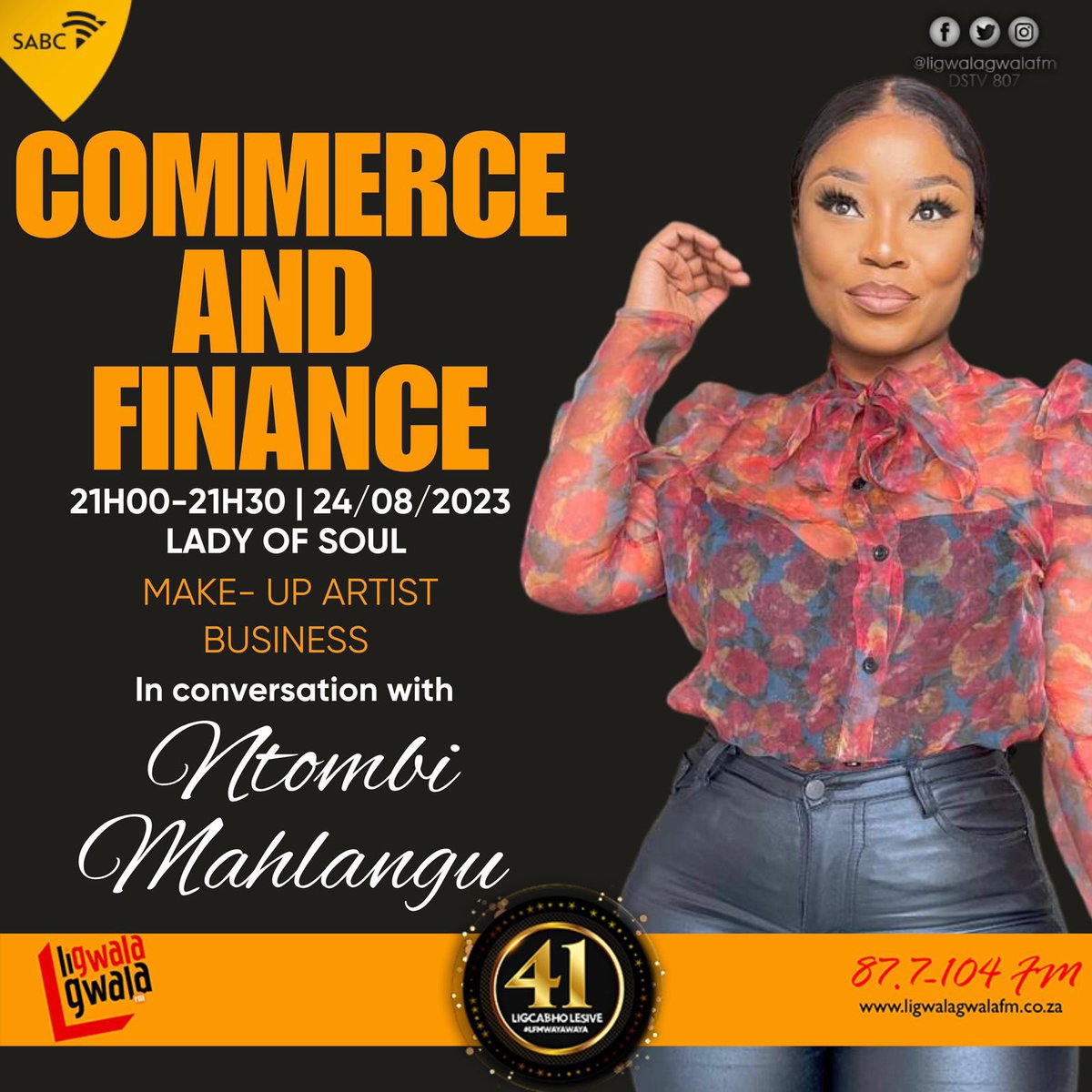 #Commerce&Finance | 21H00-22H00 | 🎙️: LadyOfSoul ku #LigwalagwalaFM #LFMWayawaya