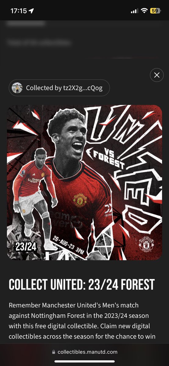 I got my free Man Utd collectible from collectibles.manutd.com <a href="/1337Tpunk/">1337Tpunk</a> <a href="/tpunkss/">6969.xyz</a> you should get yours!