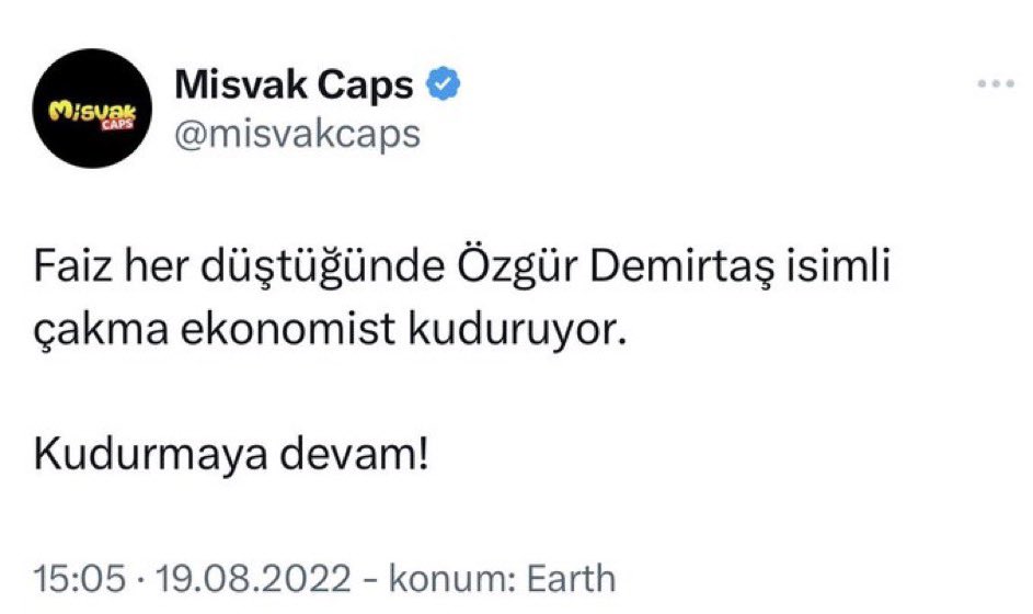 mustinetnet's tweet photo. Bazen çakma dersin hayat döner dolaşır ve sana böyle çakar:) https://t.co/DrZZ6nirU4