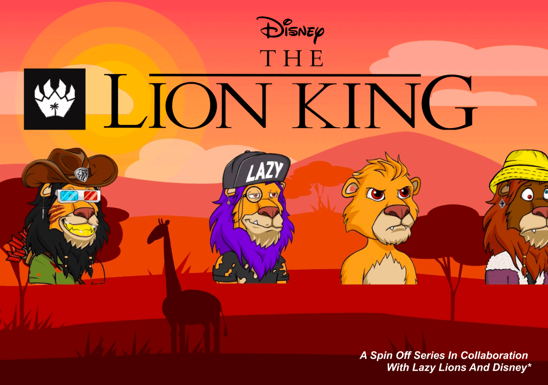 Lazy Lions has just changed the game for storytelling NFTs using Artificial Intelligence (AI).

Universally appealing characters combined with an abundance of rich content.

This is a prime acquisition target for Disney.🧵(1/9)