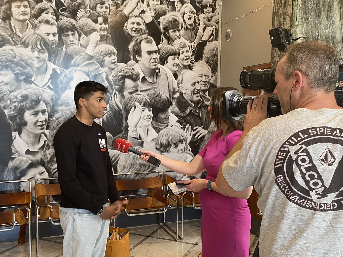 Shari Irfan @ISSU_President will be on @VirginMediaNews today at 5:30pm speaking about the Leaving Cert ahead of the class of ‘23 receiving their results tomorrow. If you’re looking for support and resources around the Leaving Cert go to issu.ie/leavingcert #LeavingCert2023