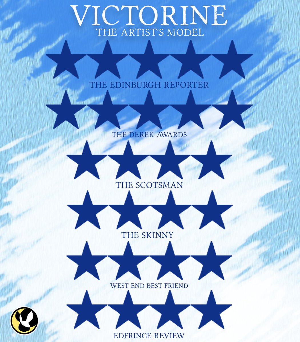 Moon Rabbit Theatre (@moonrabtheatre) on Twitter photo There are still 2 performances of Victorine: The Artist's Model left, so come along at 3.05pm at <a href="/GreensideVenue/">Greenside Venues</a> Riddles Court for this artistic, inspirational, #edfringe hit! There are still 2 performances of Victorine: The Artist's Model left, so come along at 3.05pm at <a href="/GreensideVenue/">Greenside Venues</a> Riddles Court for this artistic, inspirational, #edfringe hit!