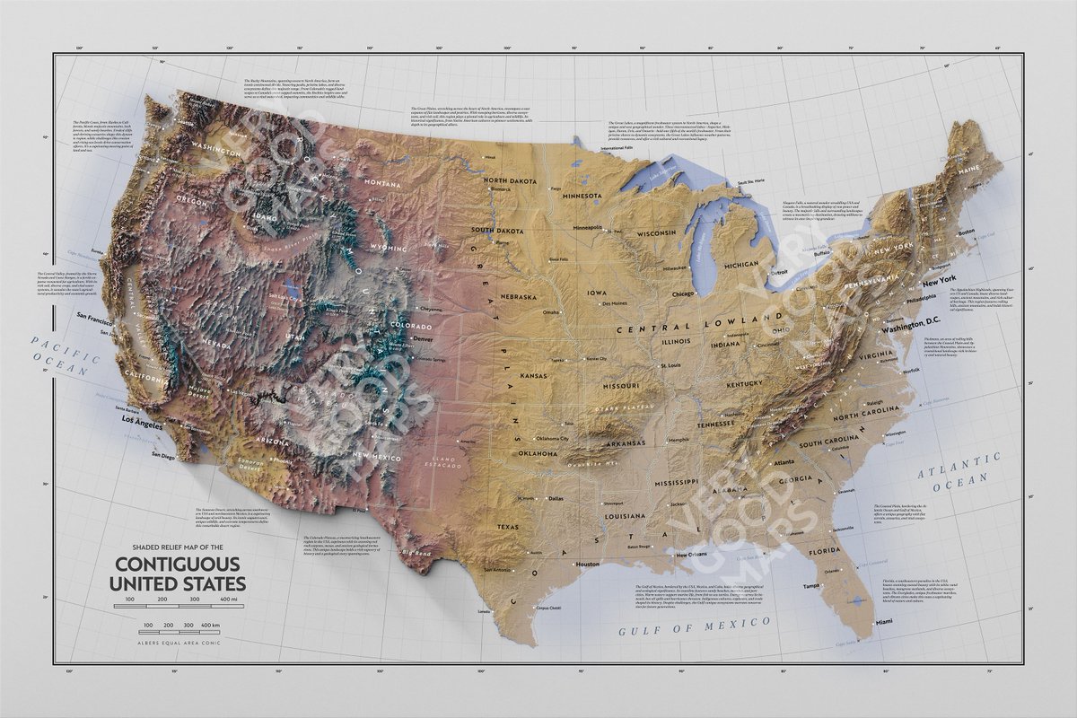 verygoodmaps (@verygoodmaps) on Twitter photo Contiguous USA. This will be in my Etsy shop within 24 hrs. I will make some tweaks and I welcome your suggestions as well (river labels will go away). Find the full zoomable here: shorturl.at/bcmvB #geography #unitedstates #topography #maps Contiguous USA. This will be in my Etsy shop within 24 hrs. I will make some tweaks and I welcome your suggestions as well (river labels will go away). Find the full zoomable here: shorturl.at/bcmvB #geography #unitedstates #topography #maps