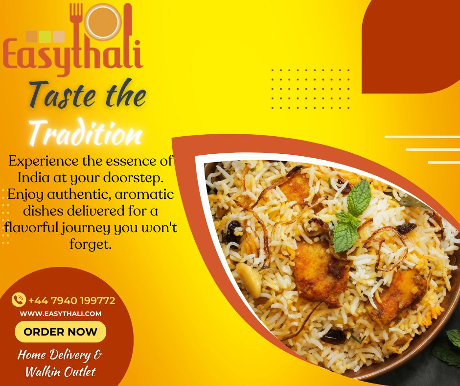 Craving the authentic flavors of Indian cuisine? 🍛🇮🇳 Look no further! Introducing #EasyThali, your go-to Indian food home delivery right here in Cardiff. Order now and treat your taste buds! 
Order: buff.ly/3qAzgg4 
#Indianfoodonline #IndianFoodLovers #CardiffEats