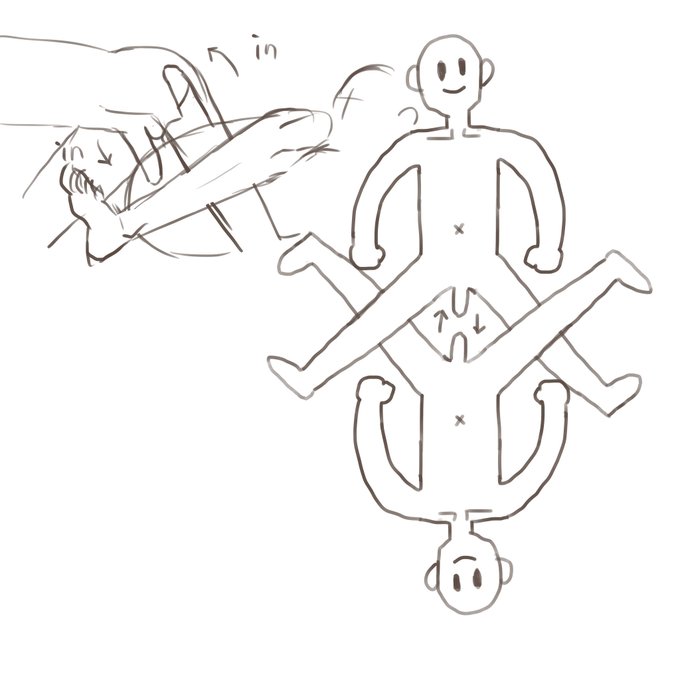 フォロワーまた変わった癖だな〜同時挿入なんて…とか思ったけどよくよく読み直すと普通にリバのことでは!? 