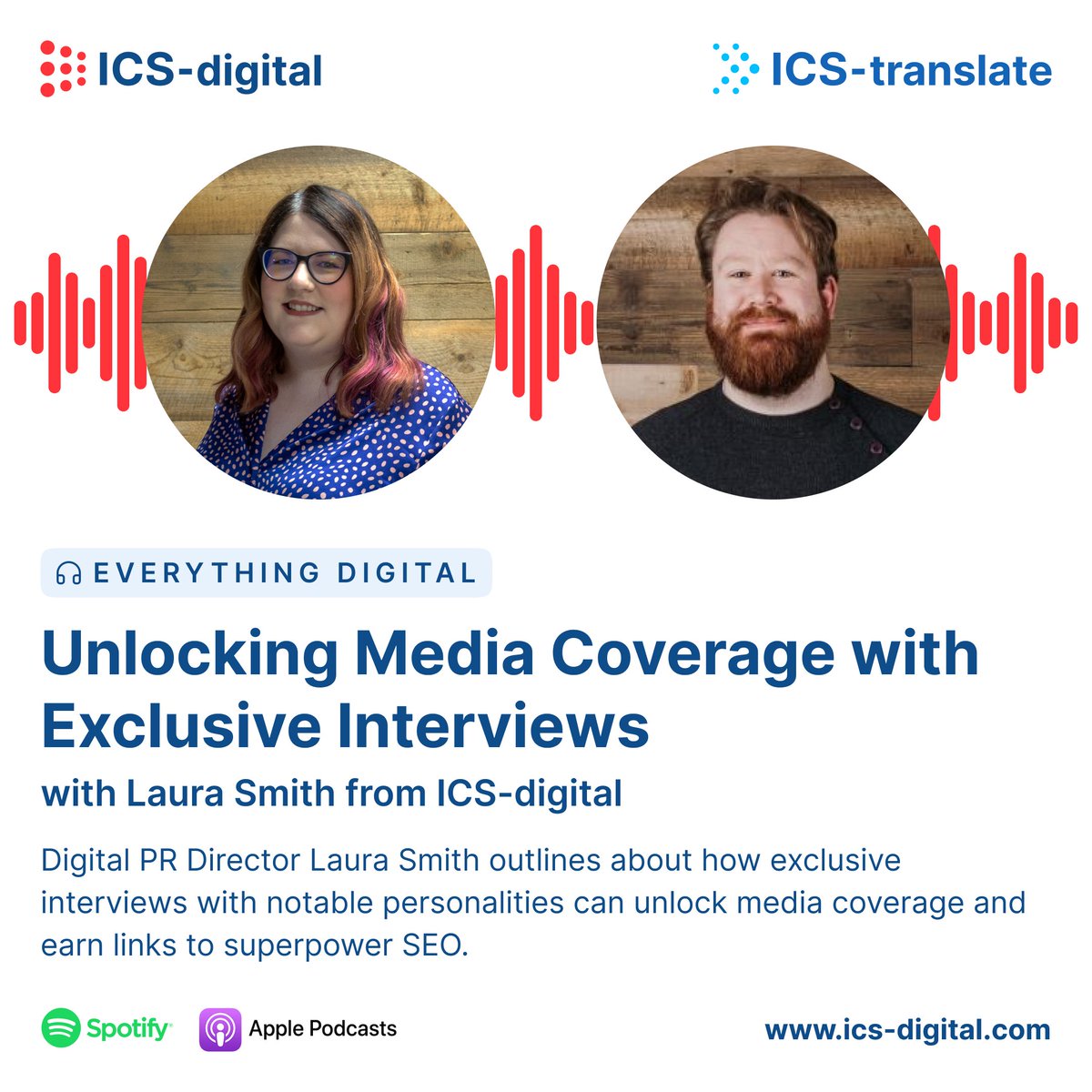 ICSdigital's tweet photo. 🎙️ ICS Podcast | Episode 28

In this episode, Head of Digital PR, Laura Smith, provides insights for undertaking exclusive interviews with notable individuals, influencers, and athletes.

Listen here: https://t.co/2OQpAxmniZ

#podcast #newpodcast #ICSPodcast https://t.co/ljyT82isV7