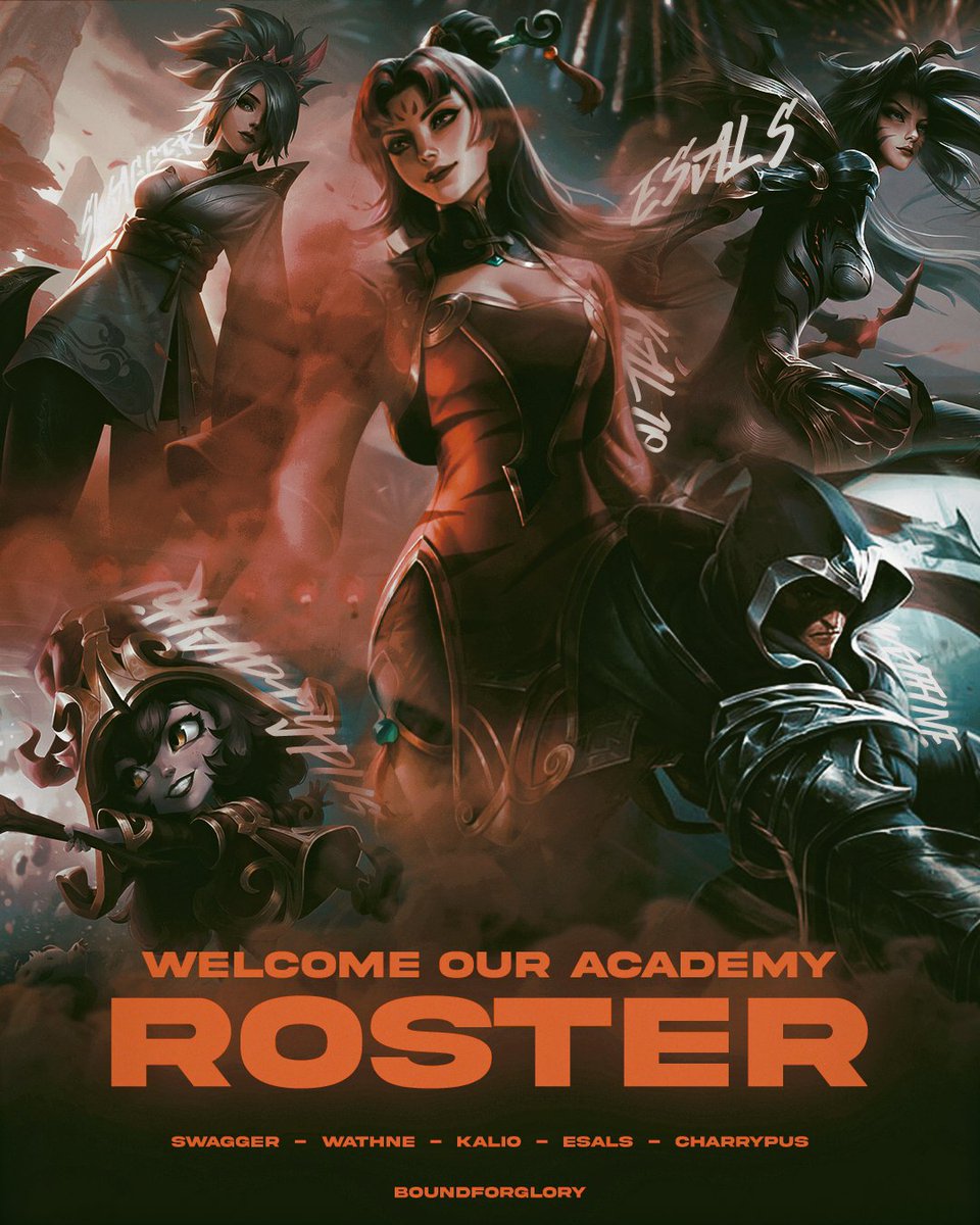 Bitfix Gaming (@bfgnorway) on Twitter photo ℹ️ Announcement ℹ️
Introducing our <a href="/LeagueOfLegends/">League of Legends</a> Academy Roster 💥
🔝Top <a href="/Naturalswagger1/">Naturalswagger</a>
🌿Jungle <a href="/Wathne05/">Wathne</a>
🔮 Mid <a href="/Kalioreformed/">Kalio</a>
🏹ADC @EsalsLasse
🛡️Support <a href="/charrypus/">Charlotte</a>
Kick of tonight <a href="/7pm/">Huong Le</a> vs #GKI in <a href="/ggligaen/">Good Game-ligaen</a> 💪
📺 twitch.tv/bitfixgaming
🎙️ <a href="/EsportsSkipper/">skipper117h</a> ℹ️ Announcement ℹ️
Introducing our <a href="/LeagueOfLegends/">League of Legends</a> Academy Roster 💥
🔝Top <a href="/Naturalswagger1/">Naturalswagger</a>
🌿Jungle <a href="/Wathne05/">Wathne</a>
🔮 Mid <a href="/Kalioreformed/">Kalio</a>
🏹ADC @EsalsLasse
🛡️Support <a href="/charrypus/">Charlotte</a>
Kick of tonight <a href="/7pm/">Huong Le</a> vs #GKI in <a href="/ggligaen/">Good Game-ligaen</a> 💪
📺 twitch.tv/bitfixgaming
🎙️ <a href="/EsportsSkipper/">skipper117h</a>