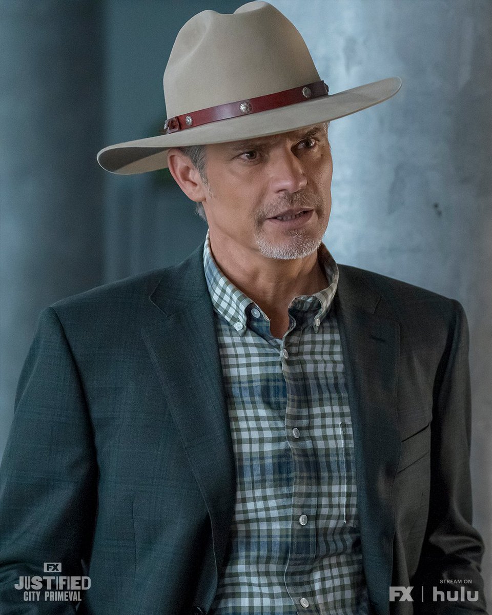 JustifiedFX's tweet photo. It's Raylan's world and we're just living in it.  #Justified #CityPrimeval https://t.co/FWcdSgXJuK