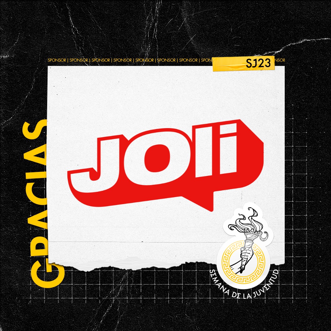 Es un honor y un placer darles la bienvenida a "JOLI" en esta nueva edición de la Semana de la Juventud.
¡Estamos emocionados por compartir esta experiencia juntos!