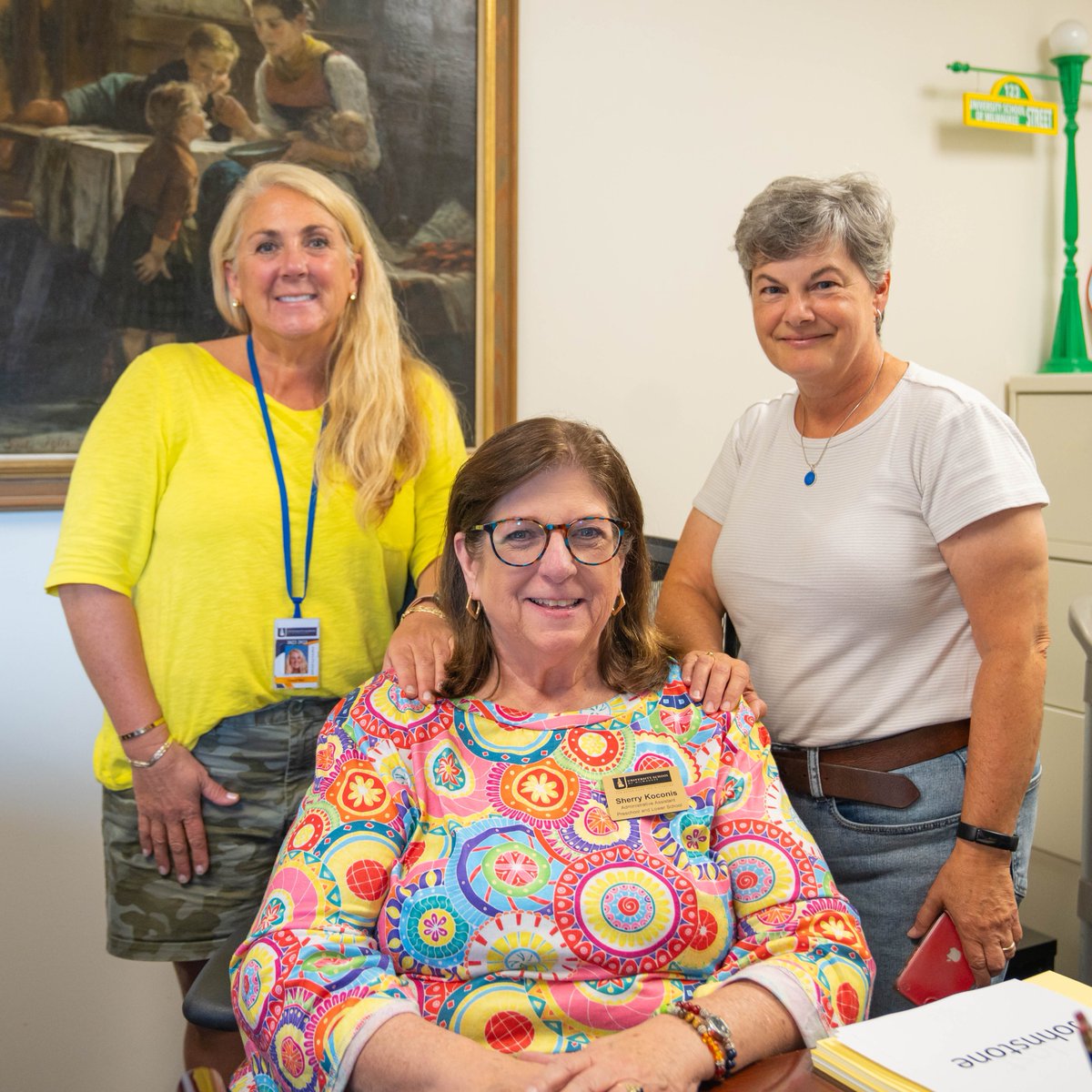 As we prepare for the start of another exciting school year, we're taking a moment to celebrate three amazing members of our community as they begin their 30th year at USM! Join us in congratulating Cheryl Bair, Kate Gay, and Sherry Koconis on this incredible milestone!