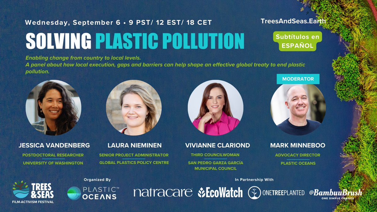 Mark Minneboo (@markminneboo) on Twitter photo Don´t miss out on our <a href="/PlasticOceansUS/">Plastic Oceans International</a> Trees & Seas festival panel about advocacy! This year our amazing panelists will talk about the #plasticstreaty and local execution, gaps and barriers to end plastic pollution. Please register here: shorturl.at/kwxz7 Don´t miss out on our <a href="/PlasticOceansUS/">Plastic Oceans International</a> Trees & Seas festival panel about advocacy! This year our amazing panelists will talk about the #plasticstreaty and local execution, gaps and barriers to end plastic pollution. Please register here: shorturl.at/kwxz7