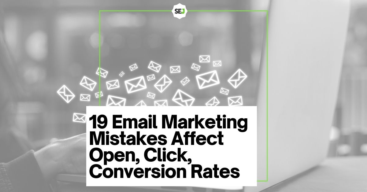 Here are the most common email marketing mistakes that could be affecting your open, click, and conversion rates. bit.ly/47Utqa6

#EmailMarketing #Email #OpenRate