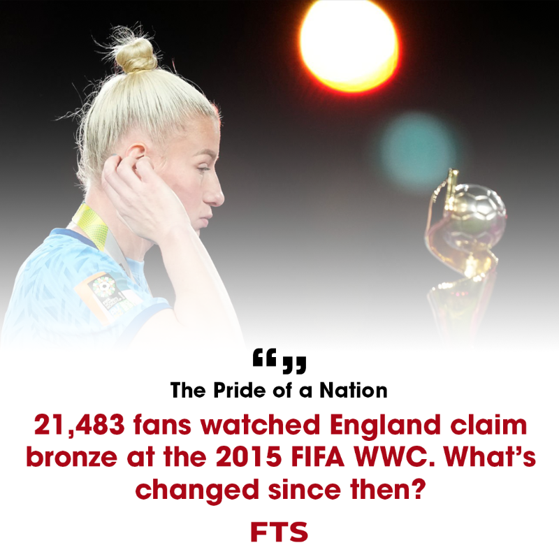 FromTheSpotUK's tweet photo. Eight years on from the 2015 Women’s World Cup, what’s changed within women’s football - and how have the Lionesses impacted the nation?

#England #Lionesses #FIFAWWC