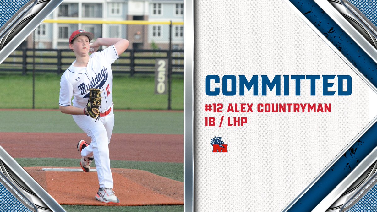 #12 Alex Countryman

⚾ 1B / LHP
🧢 6'1" 170 lbs
🎥 Favorite Movie: Guardians of the Galaxy Vol. 1

#MustangsNation
