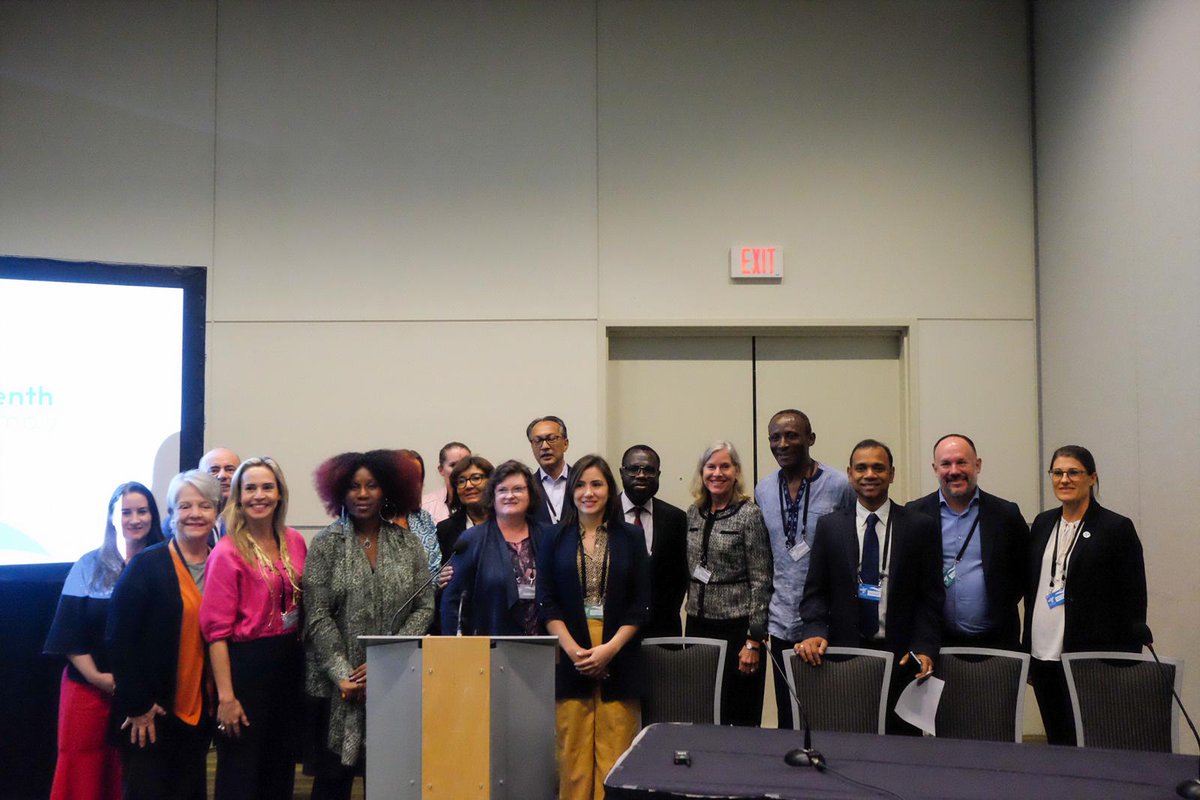 Advancing sustainable and integrated urban planning is all about partnership. Honored to have many of the leaders united through @theGEF's cities program represented in the room today @WorldResources @ICLEI @c40cities @UNEP #GEFassembly2023