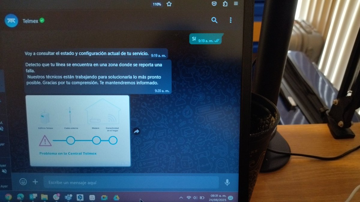 elpanino7's tweet photo. @TELMEXSoluciona @TELMEXSoluciona cómo van con la #falla que ya tiene cinco días? ¿Cuanto tiempo más necesitan para arreglarlo? https://t.co/xIhB7GfLtn