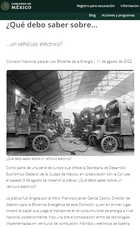 CONUEE_mx's tweet photo. ¿Qué debo saber sobre un vehículo eléctrico?

Te invitamos a #leer nuestra #CrónicaConuee respecto a la charla que el equipo de @CTransp dio recientemente

Da click en 🖱https://t.co/94eKs9Mb8d
#EficienciaEnergética #ProgramasConuee https://t.co/XrS5IqeQP3