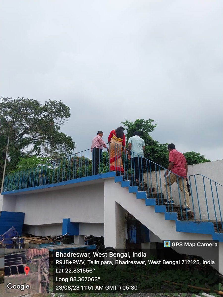 ReemaGange's tweet photo. STP visit by District Ganga Committee-Hooghly @asokji @cleanganganmcg @narendramodi @bharatpathak08 @ https://t.co/9DXTfO7XBU