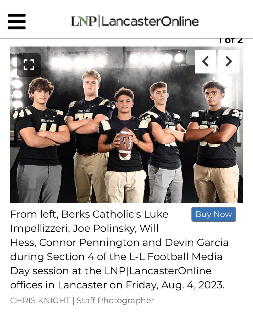 1st Kick off tomorrow! <a href="/Impellizzeri_1/">Luke“PEZ”Impellizzeri</a> 

lancasteronline.com/sports/highsch…
