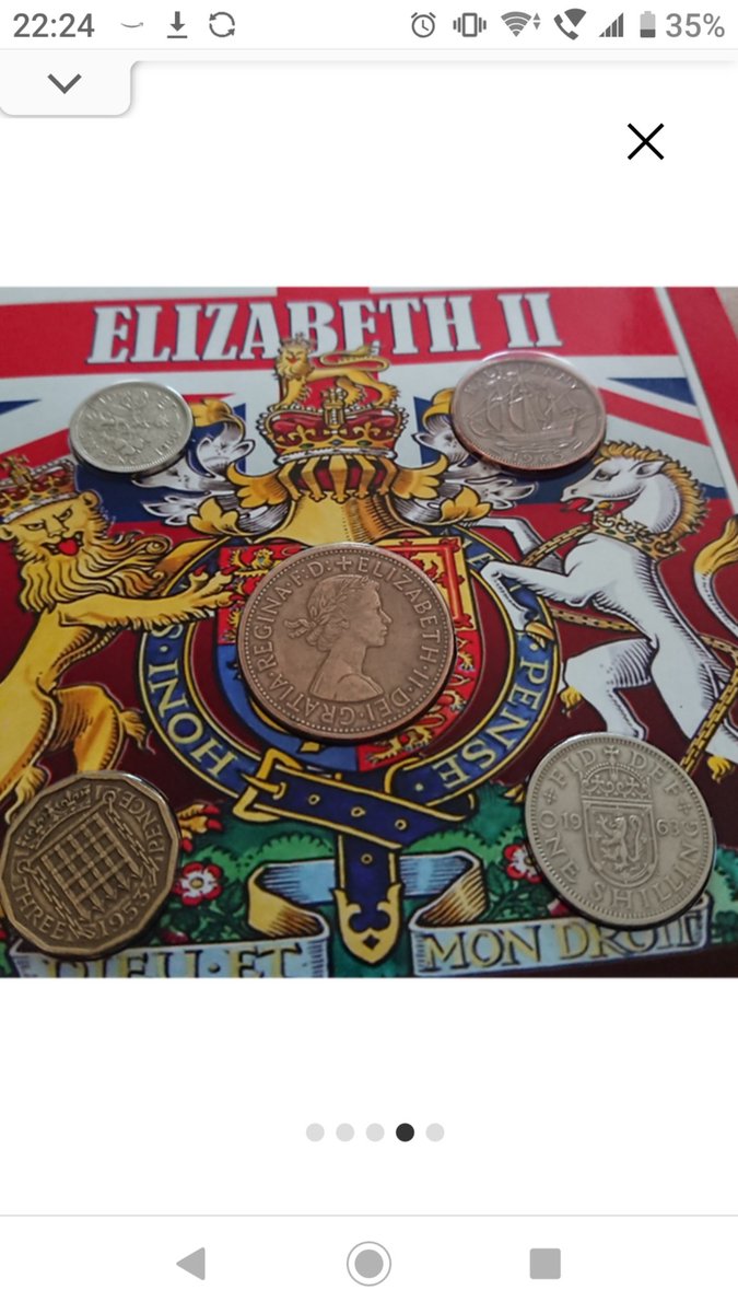 ELIZABETH II - BRITISH ORIGINAL COIN COLLECTION

£5.59

Presentation Pack Contains :

5 pre-decimal coins, 
Halfpenny
Sixpence
Penny
Shilling and
Brass Threepence.

Visit: thebritishmonarchy.co.uk/product-page/w…

#britishhistory #QueenElizabethII #predecimalcoins #british #oldcoins