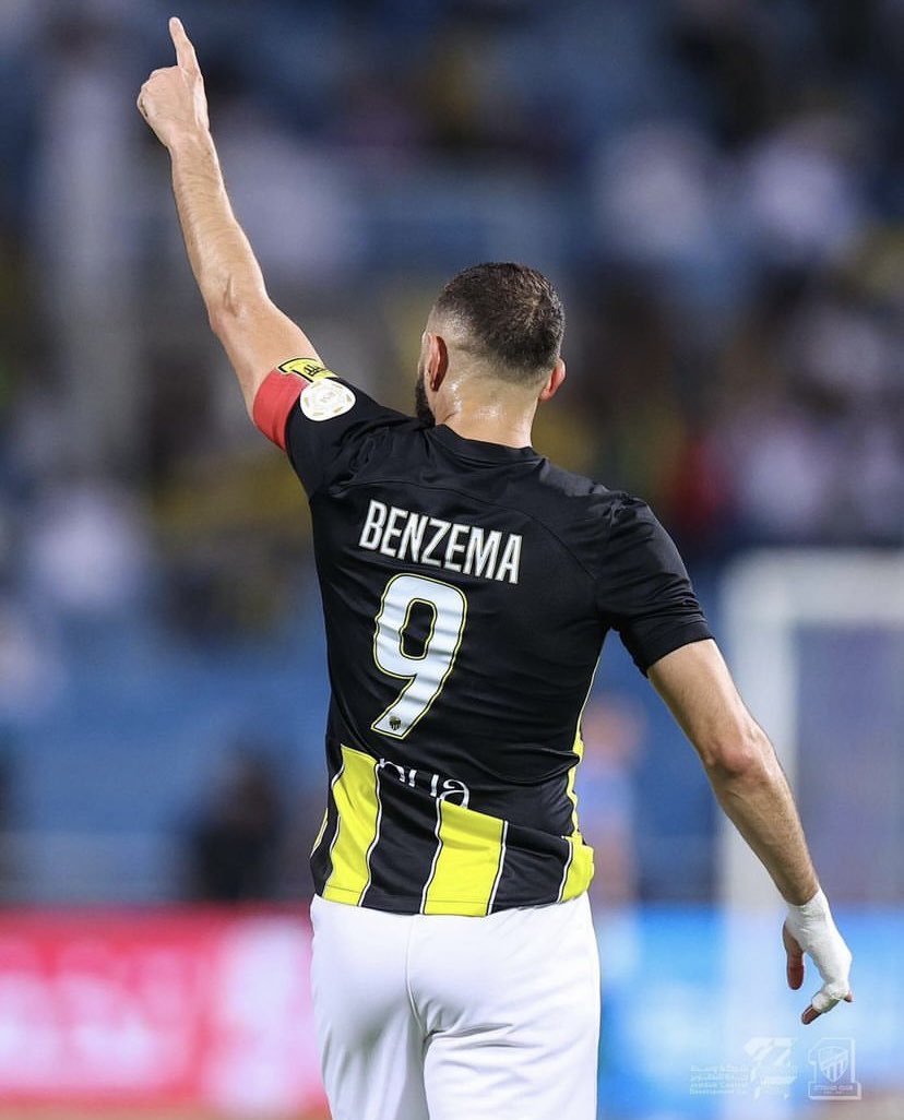Together 🔥 thank you all the fans 🐅🖤💛 #nueve #alhamdulillah 🤲🏽❤️